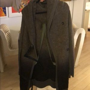 Nicholas k. Knit coat